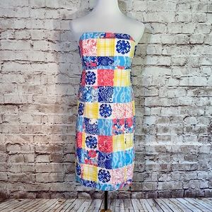 LILLY PULITZER Strapless Sundress